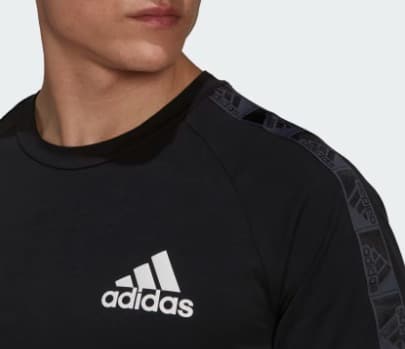adidas Aeroready Designed To Move Sport Motion Logo Shirt