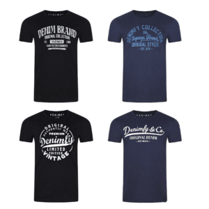 T-Shirt - DFNuri 4er Pack Set