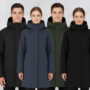 Blue LOOP Originals Virga Iso Long Jacket