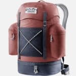 Deuter 🎒 Retro Rucksack Wengen in rot (25 Liter, Laptopfach)