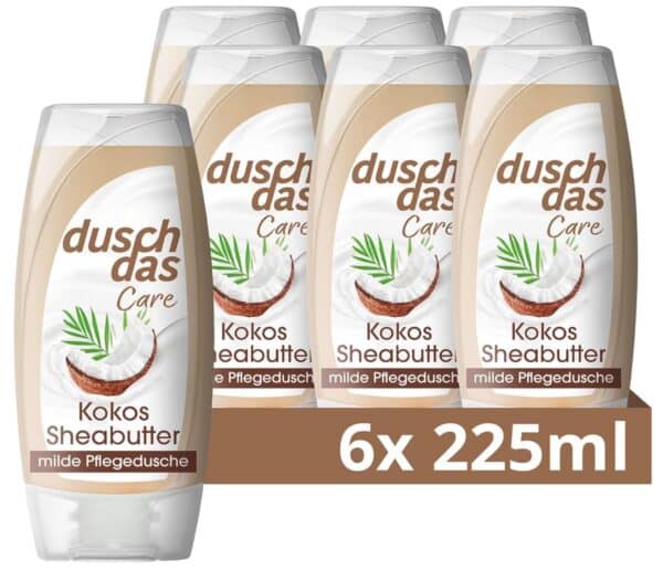 Duschdas Care Duschgel Kokos Sheabutter Milde Pflegedusche ph hautneutral 6x 225 ml Amazon.de Kosmetik 2025 12 05 16 23 33 Duschdas Care Duschgel Kokos Sheabutter Milde Pflegedusche ph hautneutral 6x 225 ml Amazon.de Kosmetik 2025 12 05 16 23 33