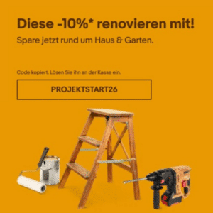 Ebay   Gutschein auf Haus und Garten