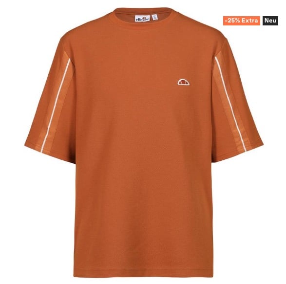 Ellesse Sartoria T Shirt Herren bombay brown Ellesse Sartoria T Shirt Herren bombay brown