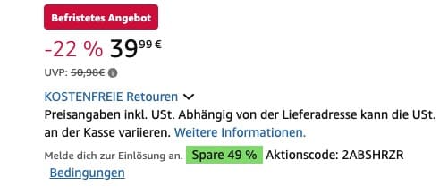 INIU Powerbank mit 20000mAh