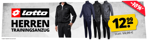 LOTTO Herren Trainingsanzug 12 25 AFFILIATE DEU