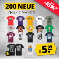Lizenz 200 Neue TShirts MOB DEU