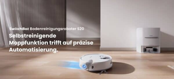 SwitchBot S20   Saugroboter