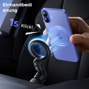 UGREEN Handyhalterung Auto fuer MagSafe Autohalterung Handy KFZ Halterungen 2025 Neue Upgrades 20x N52 Magnet mit iPhone 17 1 2025 09 22 15 39 04