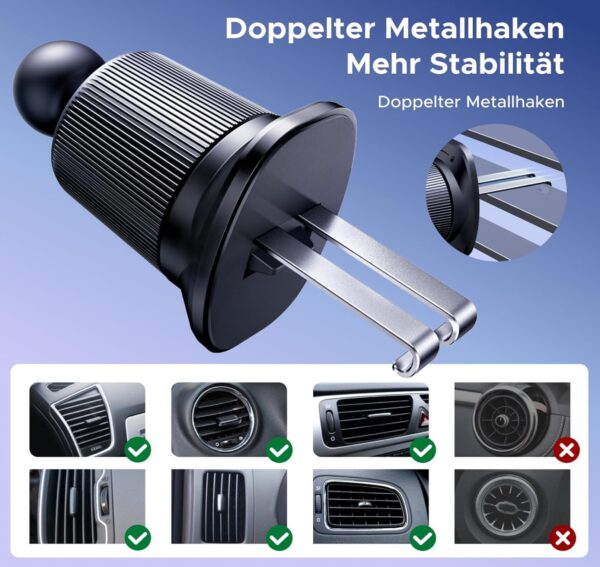 UGREEN Handyhalterung Auto fuer MagSafe Autohalterung Handy KFZ Halterungen 2025 Neue Upgrades 20x N52 Magnet mit iPhone 17 1 2025 09 22 15 39 42