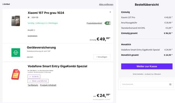 Xiaomi 15t Pro Vodafone