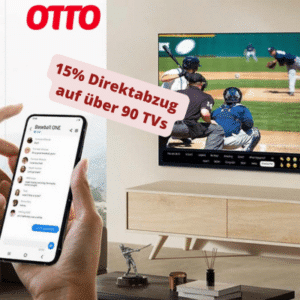 15 Direktabzug  auf TVs