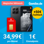 📱 Xiaomi 15T Pro (512GB) mit 45GB 5G Vodafone Allnet (auch GigaKombi) mit 150€ Bonus & 0€ AG!
