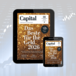 TOP! 💰 Jahresabo "Capital" 📈 als ePaper für 75€ mit 75€ Prämie