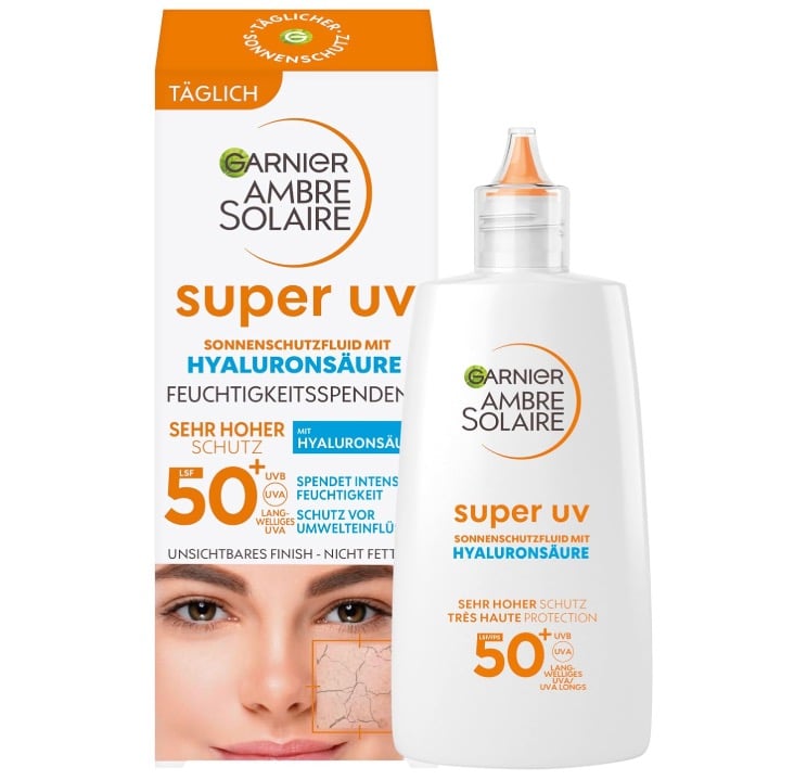 Garnier Ambre Solaire LSF 50 Super UV Fluid Sonnenschutz