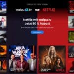 TOP 🍿 50% auf waipu.tv + Netflix 👉 310+ HD-Sender ab 9€ mtl. (nur Neukunden!)