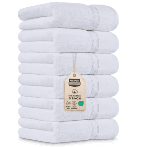 Utopia Towels Handtücher Set aus Baumwolle weiß