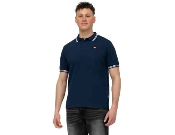 ellesse Dioran Twin Tipped Herren Polo Shirt SBS22445 NAVY ellesse Dioran Twin Tipped Herren Polo Shirt SBS22445 NAVY