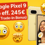 [TOP, Lokal] Google Pixel 9 128GB ab eff. 245€ (mit bis zu 250€ Trade-In Bonus)