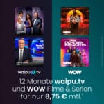 Last Call!🔥 Sky-Blockbuster wie Blood & Sinners, Lord of the Flies & Nobody 2 🚨 WOW + waipu.tv HD Live-TV für nur 8,75€ mtl.