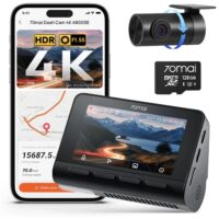 70mai A800SE Dashcam Auto Vorne Hinten 4K 2160P1080P mit 128GB SD Karte Dual Autokamera 322 IPS F1.55 Blende HDR Nachtsicht  2025 11 18 12 33 36