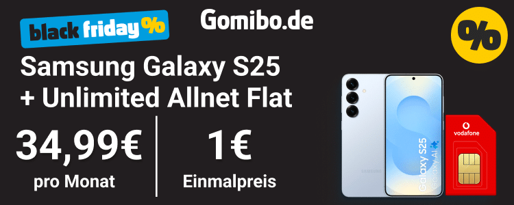 750 x 300 Samsung Galaxy S25 256GB  Vodafone