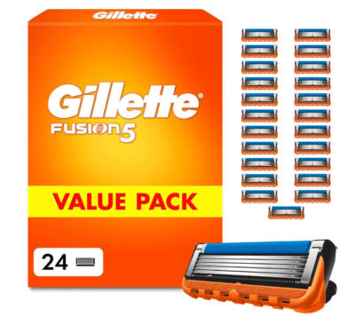Gillette Fusion 5 Klingen 24 Original Rasierklingen Gillette Fusion 5 Klingen 24 Original Rasierklingen