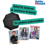 Reisenthel Knirps Taschenschirm (Wert: 29€) & weitere Prämie 🥳 zum Jahresabo dazu - z.B. Cosmopolitan Abo & weitere