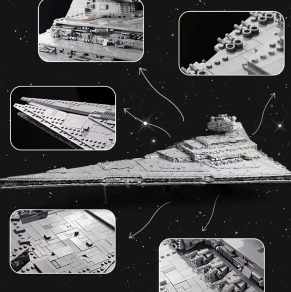 Mould King 13135   Monarch Sternenkreuzer Raumschiff   11885 Klemmbaus  Modbrix 2025 11 24 12 25 45