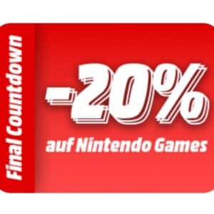 [Price Drop] MediaMarkt 🎮 20% Direktabzug auf Nintendo Switch Spiele (Switch 1 &2) z.B. Cyberpunk 2077 🥳