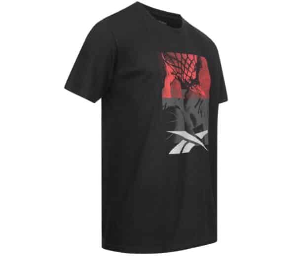 Reebok Basketball Snaps Herren T Shirt