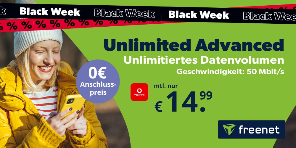 freenet BlackWeek unlimited advanced 1000x500 251120