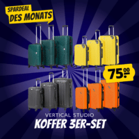 🧳 Vertical Studio Fredrikstad Koffer 3er-Set Dunkelgrün