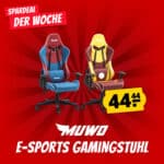 [Price-Drop] MUWO "Hero" E-Sports Gamingstuhl (+ Versand)