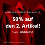 50% auf den 2. Pullover oder Hoodie ❤️ Mit Jack & Jones, Tom Tailor, usw.