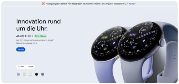 Google Pixel Watch 4 Watch