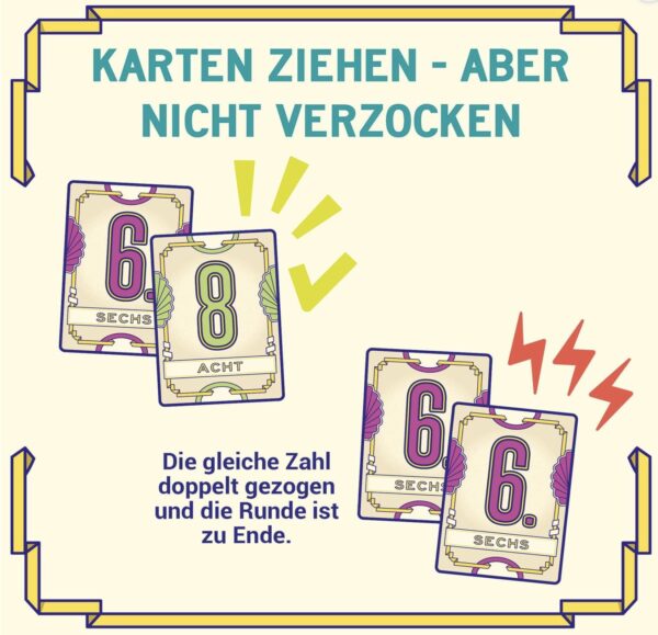 Kosmos 685430 Flip 7 deutsche Ausgabe Kartenspiel mit schnellem und einfachen Black Jack Prinzip fuer 3 18 Personen ab 8 Jahr 2025 12 19 14 12 50