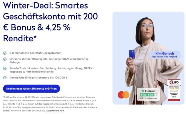 Kostenloses Geschaeftskonto  UEber 1.500.000 Selbststaendige vertrauen Tide  Tide Deutschland 2025 12 19 14 35 12