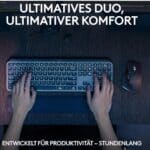 Logitech MX Keys S Combo ⌨️ Keys S Tastatur + 3S Maus + Palm Rest