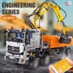 Mit Versand aus DE 🚚 Mould King 19007 Pneumatischer RC-Truck (2.800+ Teile, 9 Motoren)