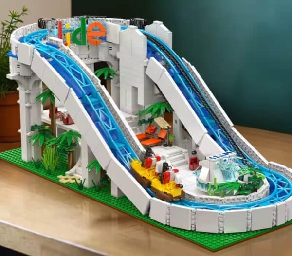 Mould King 11021 Vergnuegungspark Spielzeug die motorisierte Wasserrutsche Baustein Achterbahn Ziegel Set fuer Kinder Weihna 2025 12 09 11 36 55