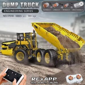 Mould King 17010 technisches Autospielzeug die APP und RC motorisierte MOC 8002 RC Muldenkipper Modellbausteine Weihnachtsge 2025 12 02 10 55 41