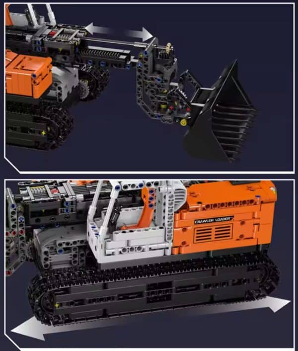 Mould King 17054 technischer Auto Baustein APP RC Gopher Lader Modell neuer technischer LKW Ziegel Spielzeug fuer Kinder 2025 12 09 12 45 15