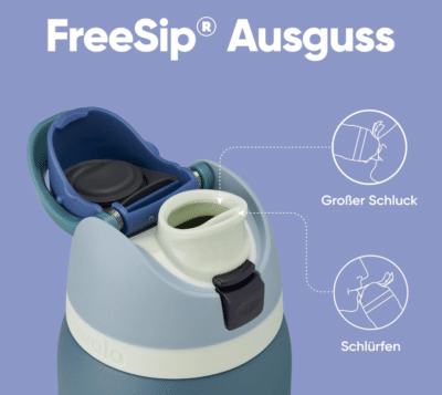 Owala FreeSip Trinkflasche spezieller Freesip Ausguss