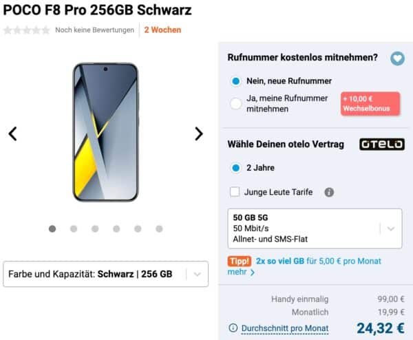 POCO F8 Pro 256GB Schwarz   kaufen   Gomibo.de 2025 12 18 09 22 31