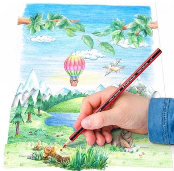 STAEDTLER Buntstifte Noris colour rutschfeste Soft Oberflaeche hohe Bruchfestigkeit Made from Upcycled Wood intensive Farben 2025 12 14 12 58 11
