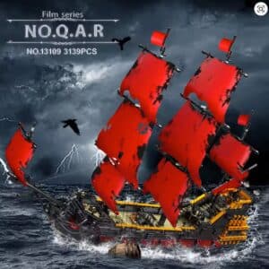 Schimmel Koenig 13109 Film Spielzeug die Moc Koenigin Anne Rache Schiff Modell Montage Baustein Ziegel Kinder Weihnachten Neujahr 2025 12 16 14 25 13