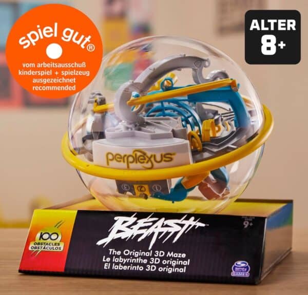 Spin Master Games   Perplexus Beast 3D Kugellabyrinth mit 100 Hindernissen Geduldsspiel fuer Kinder ab 9 Jahren und Erwachsene 2025 12 03 12 40 09