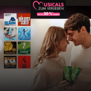 Valentinstag   Musical Tickets reduziert