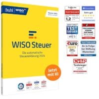 WISO Steuer 2025 fuer Steuerjahr 2024  Fuer Windows Mac Smartphones und Tablets  Standardverpackung  Buhl Data Service Gmb 2025 12 28 10 53 09