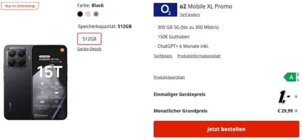 Xiaomi 15T Pro mit Vertrag  MediaMarkt Tarifwelt 2025 12 19 11 20 11